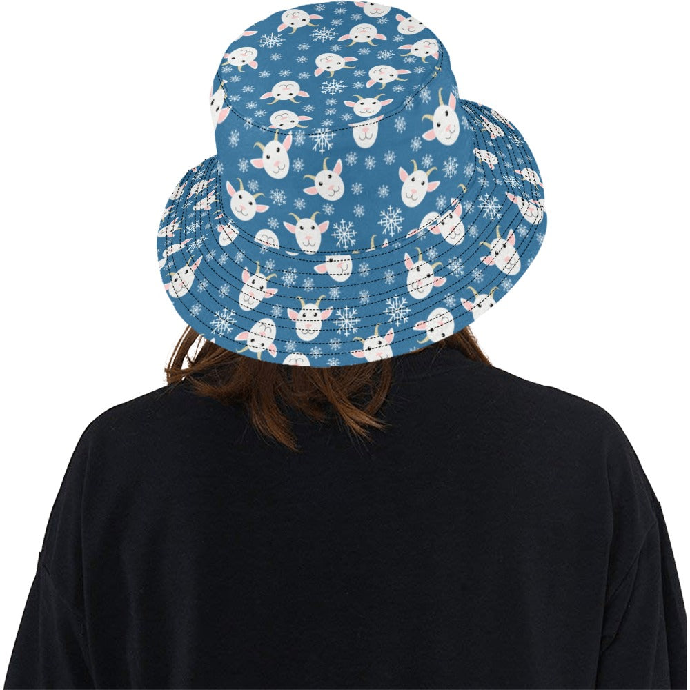 Goat Print Design LKS402 Unisex Bucket Hat
