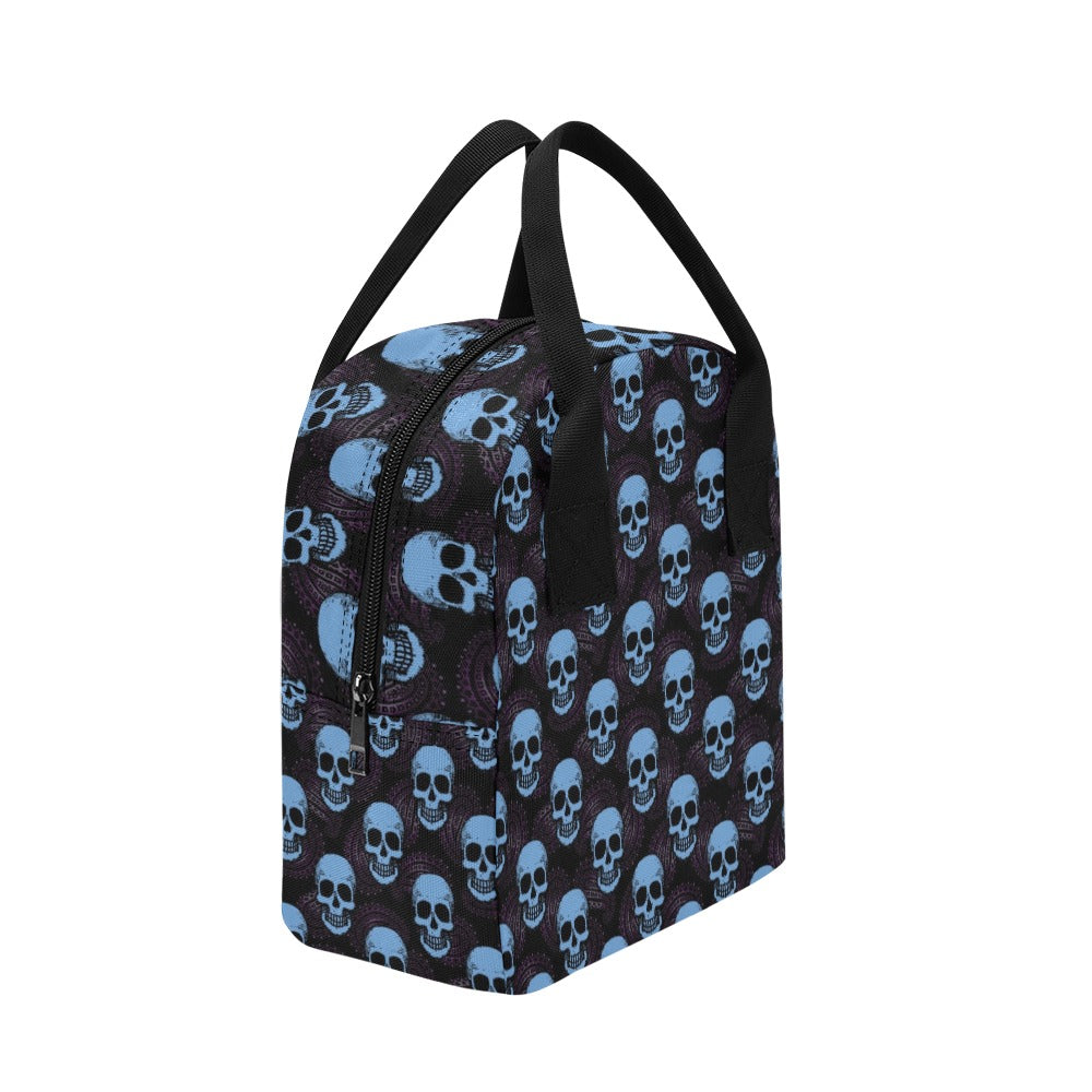 Skull Print Design LKS3012 Insulated Lunch Bag