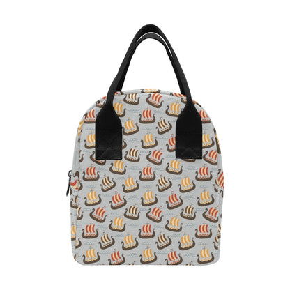 Vikings Print Design LKS308 Insulated Lunch Bag