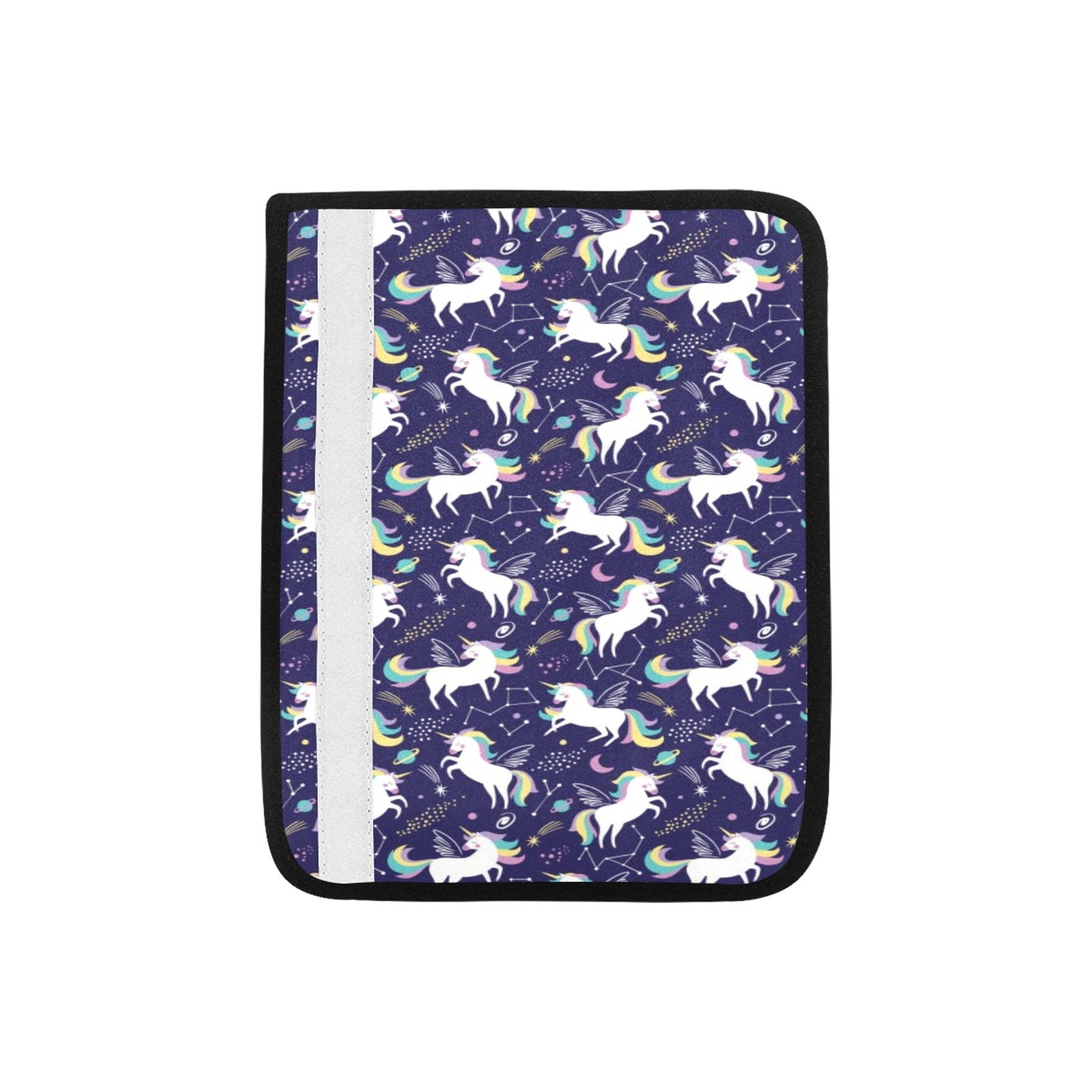 Unicorn Print Design LKS305 Car Seat Belt Cover