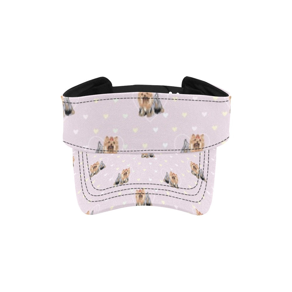 Yorkshire Terriers Print Design LKS302 Unisex Sun Visor