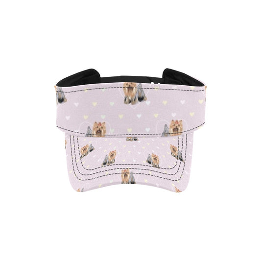 Yorkshire Terriers Print Design LKS302 Unisex Sun Visor
