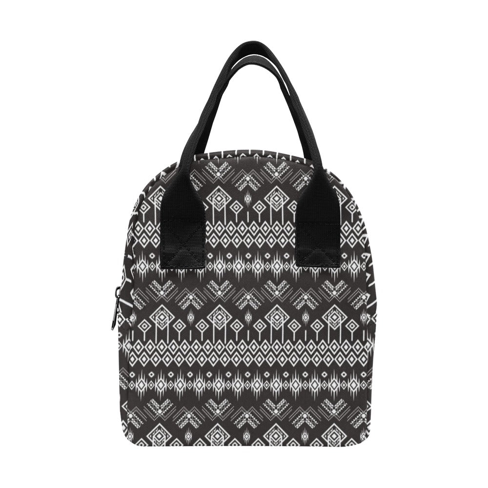 Tribal Pattern Print Design LKS304 Insulated Lunch Bag