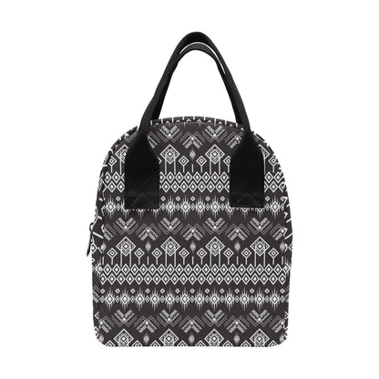 Tribal Pattern Print Design LKS304 Insulated Lunch Bag