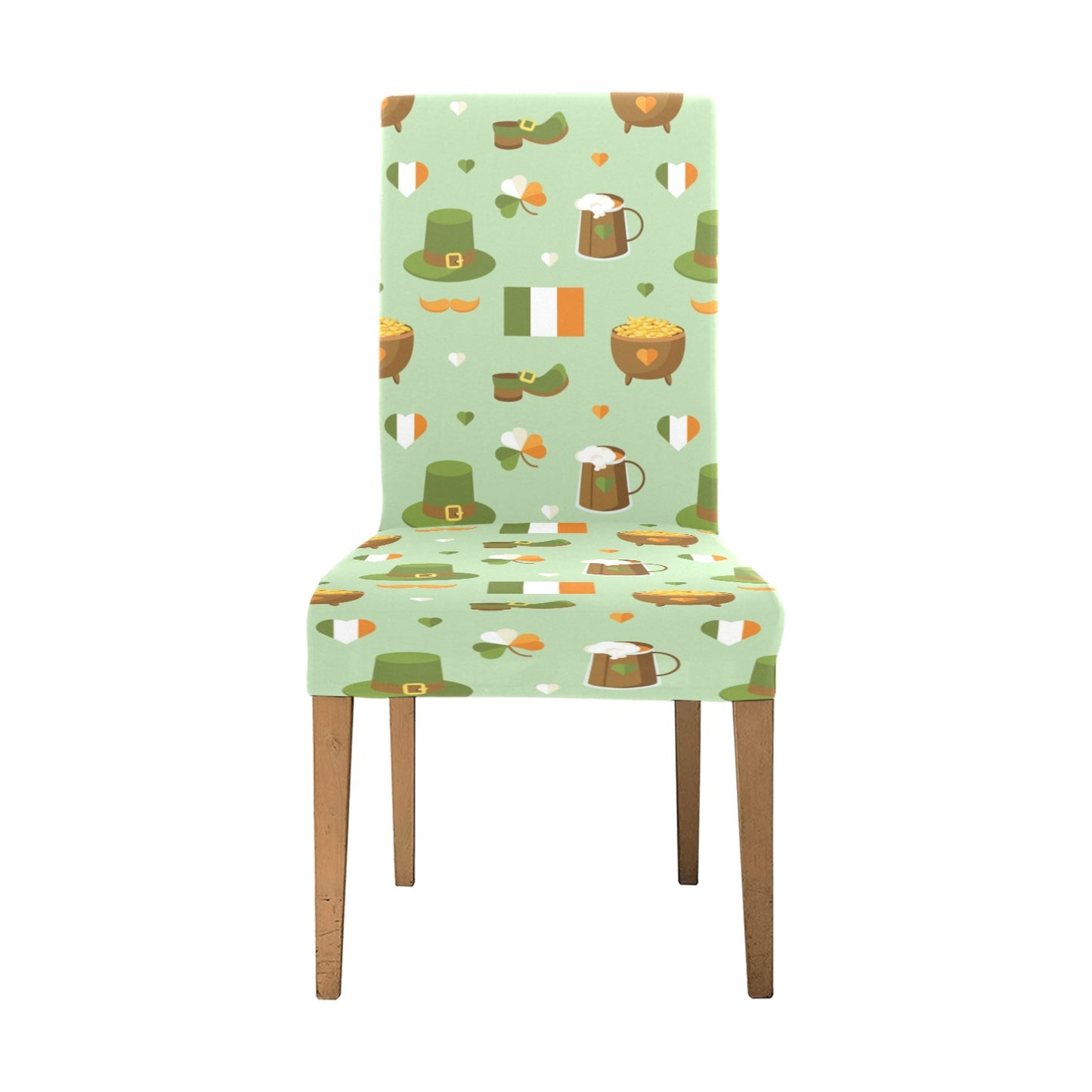 St Patricks Day Print Design LKS302 Dining Chair Slipcover