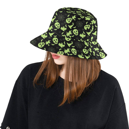 Witch Halloween Print Design LKS306 Unisex Bucket Hat