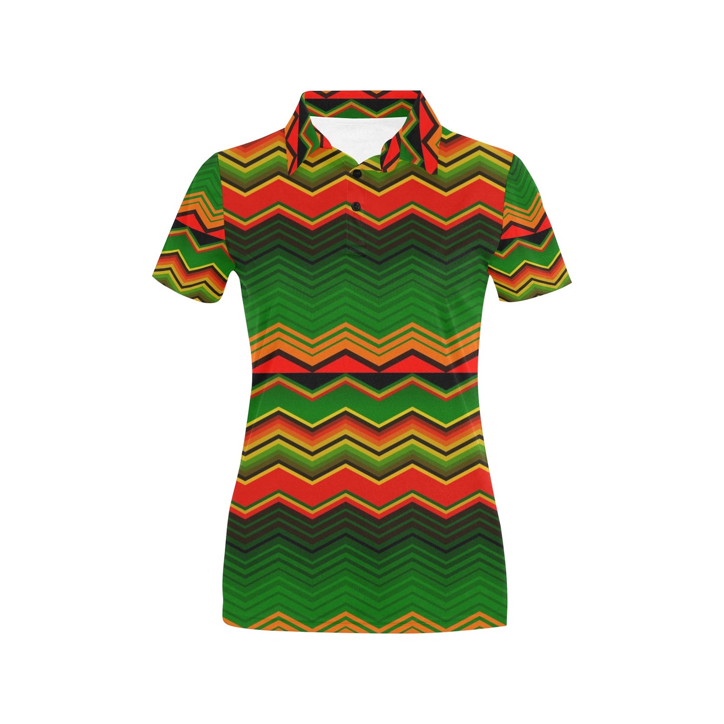 Serape Print Design LKS306 Women's Polo Shirt