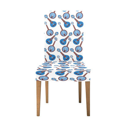 Banjo Print Design LKS401 Dining Chair Slipcover
