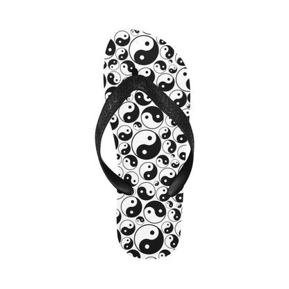 Yin Yang Print Design LKS302 Flip Flops