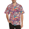 Patchwork Print Design LKS401 Men's Men's Hawaiian Shirt