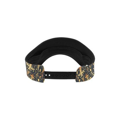 Sun Moon Print Design LKS308 Unisex Sun Visor