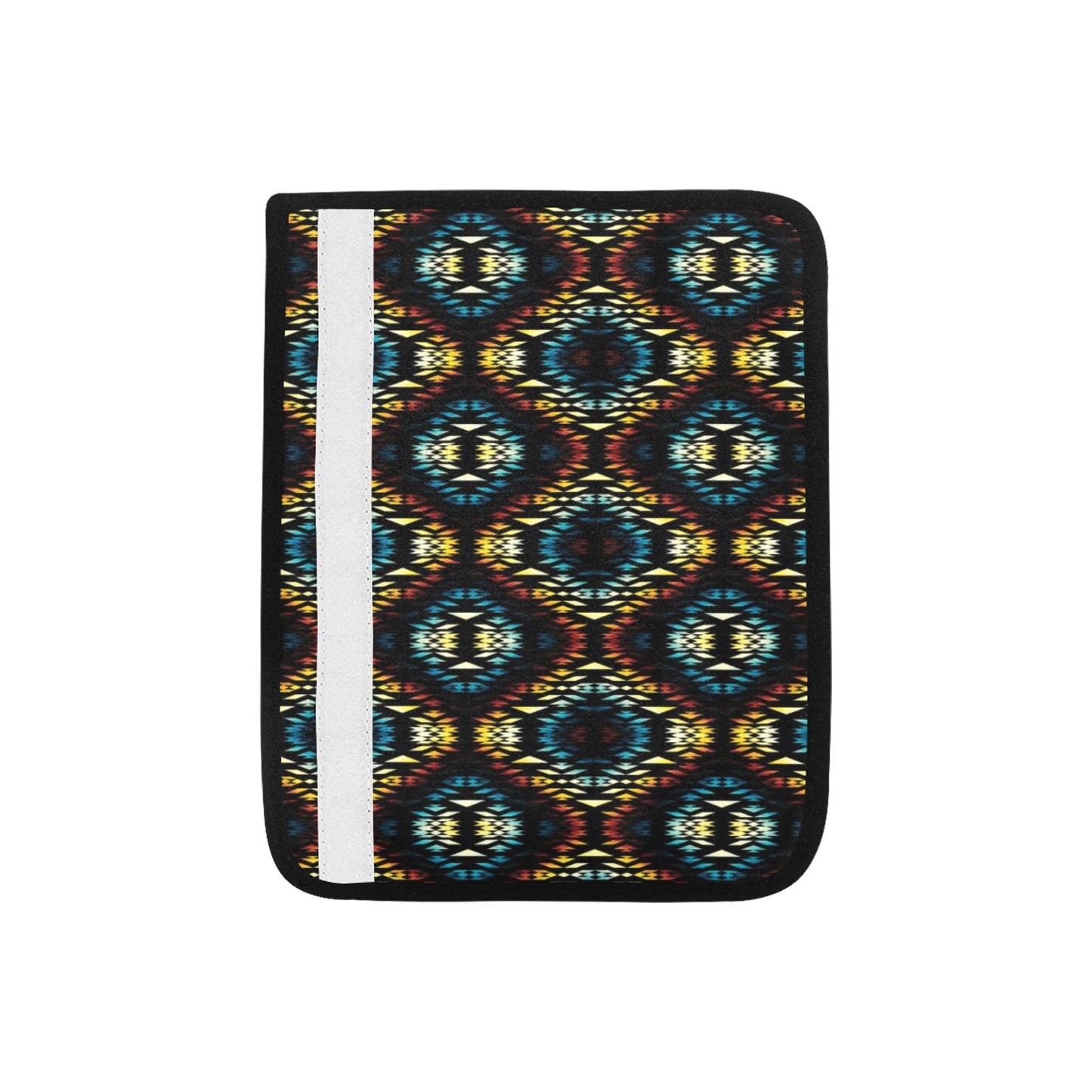 Tribal Pattern Print Design LKS309 Car Seat Belt Cover