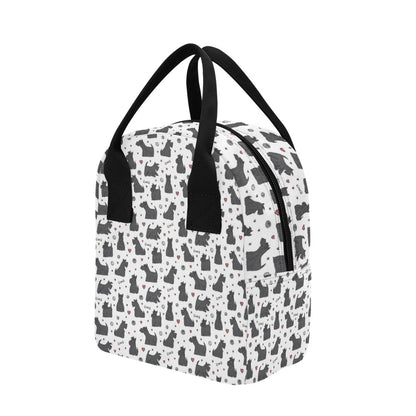 Scottish Terriers Print Design LKS3015 Insulated Lunch Bag