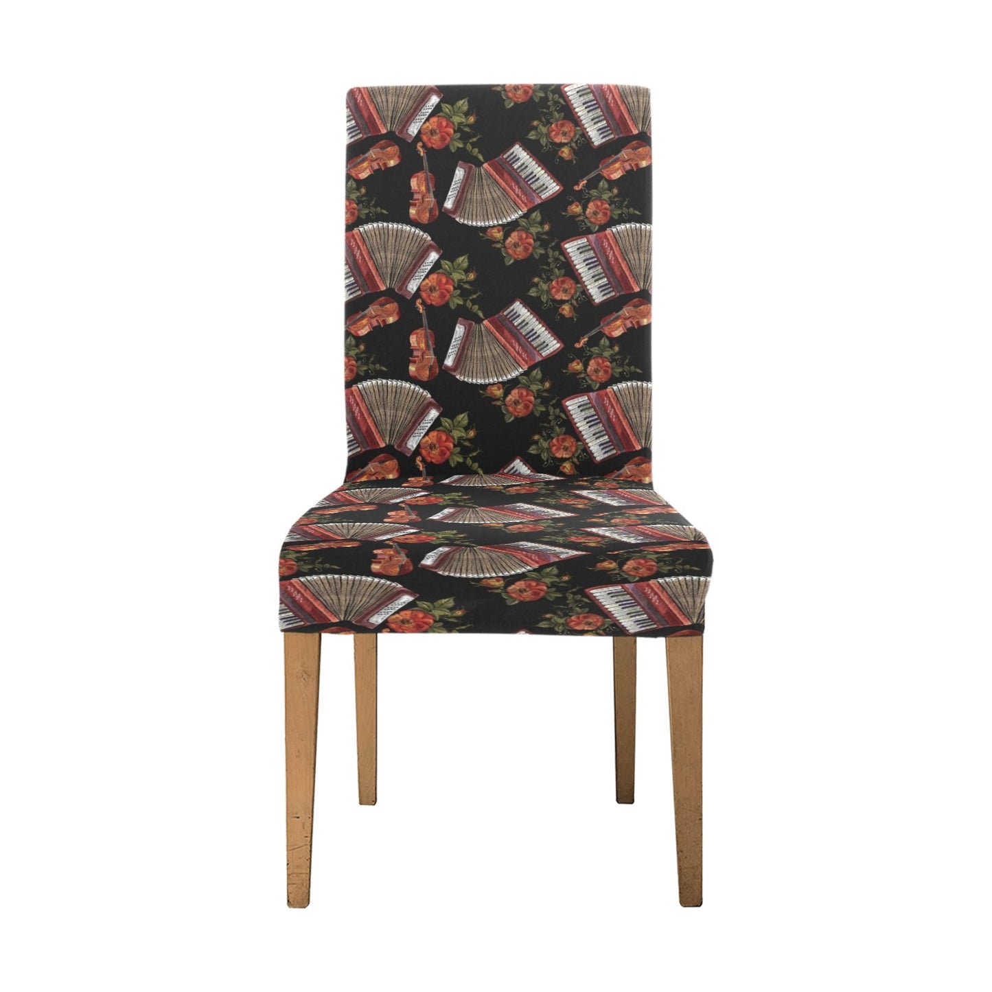 Accordion Print Design LKS403 Dining Chair Slipcover