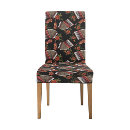 Accordion Print Design LKS403 Dining Chair Slipcover