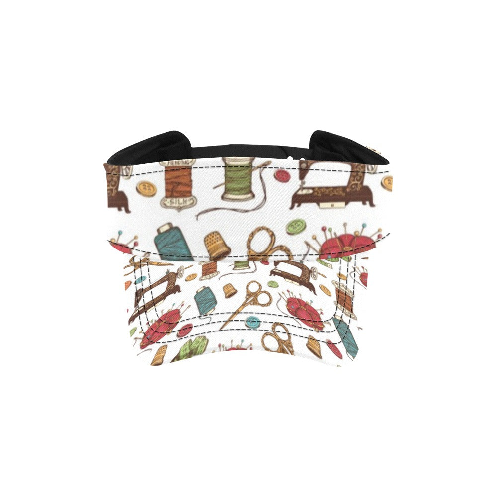 Sewing Equipment Print Design LKS304 Unisex Sun Visor