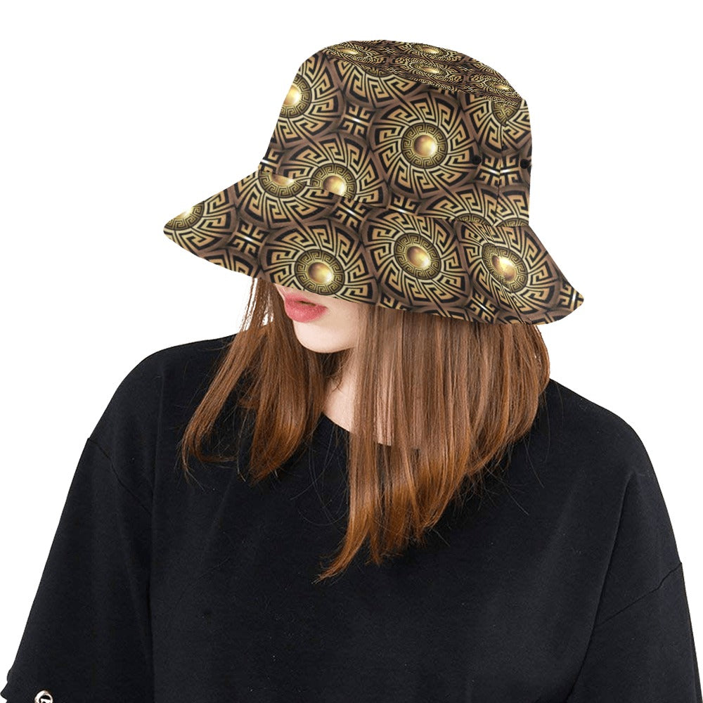 Ancient Greek Print Design LKS3012 Unisex Bucket Hat
