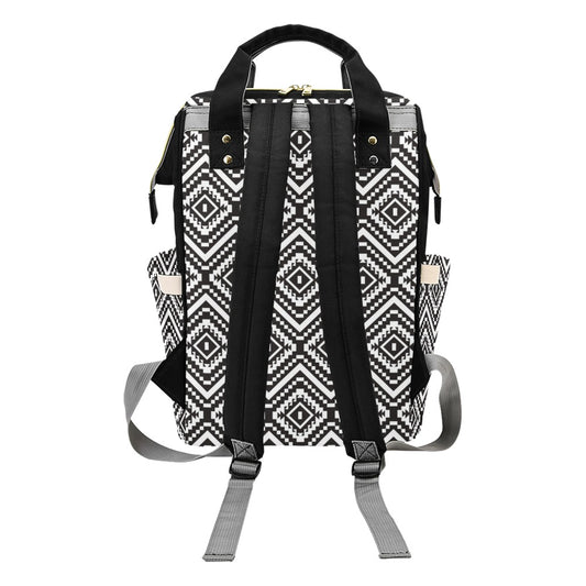 Tribal Pattern Print Design LKS303 Diaper Bag Backpack