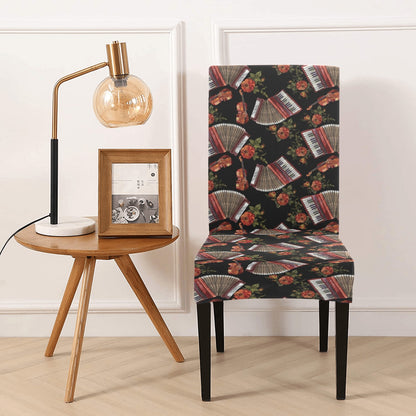 Accordion Print Design LKS403 Dining Chair Slipcover