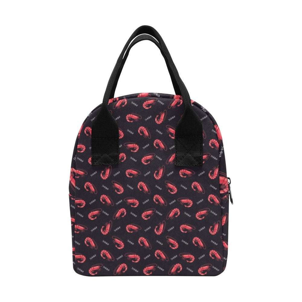 Shrimp Print Design LKS302 Insulated Lunch Bag