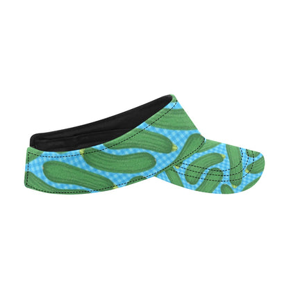 Zucchini Print Design LKS301 Unisex Sun Visor