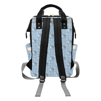 Scottish Terriers Print Design LKS308 Diaper Bag Backpack