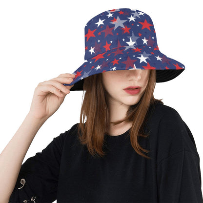 Star Print Design LKS304 Unisex Bucket Hat