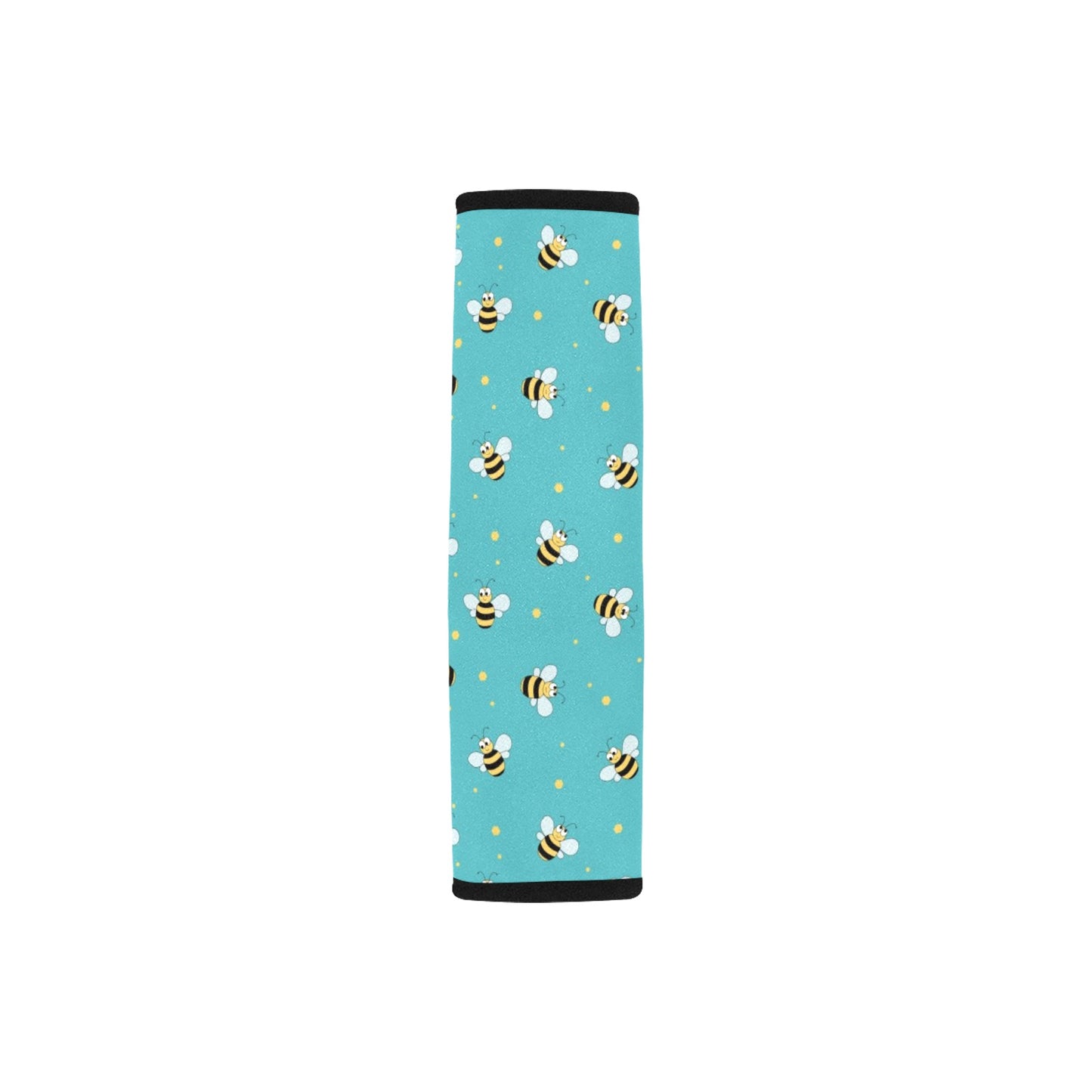 Bee With Dot Print Design LKS309 Car Seat Belt Cover