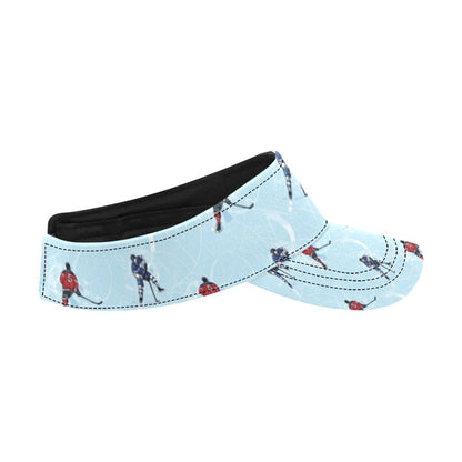 Hockey Player Print Design LKS302 Unisex Sun Visor