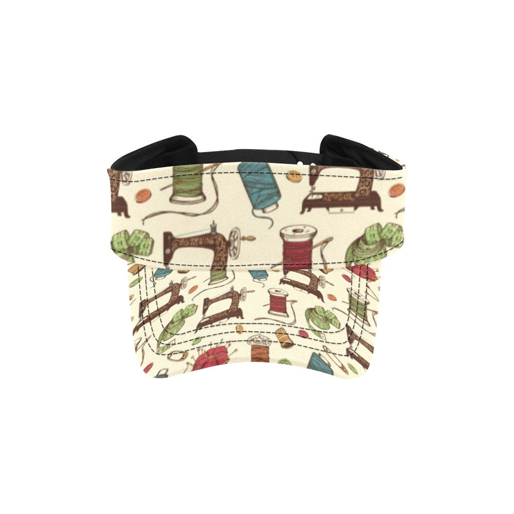 Sewing Equipment Print Design LKS303 Unisex Sun Visor