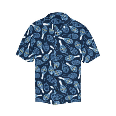 Maracas Print Design LKS401 Men's Men's Hawaiian Shirt