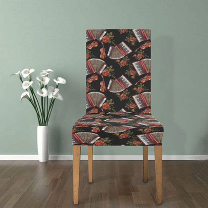 Accordion Print Design LKS403 Dining Chair Slipcover
