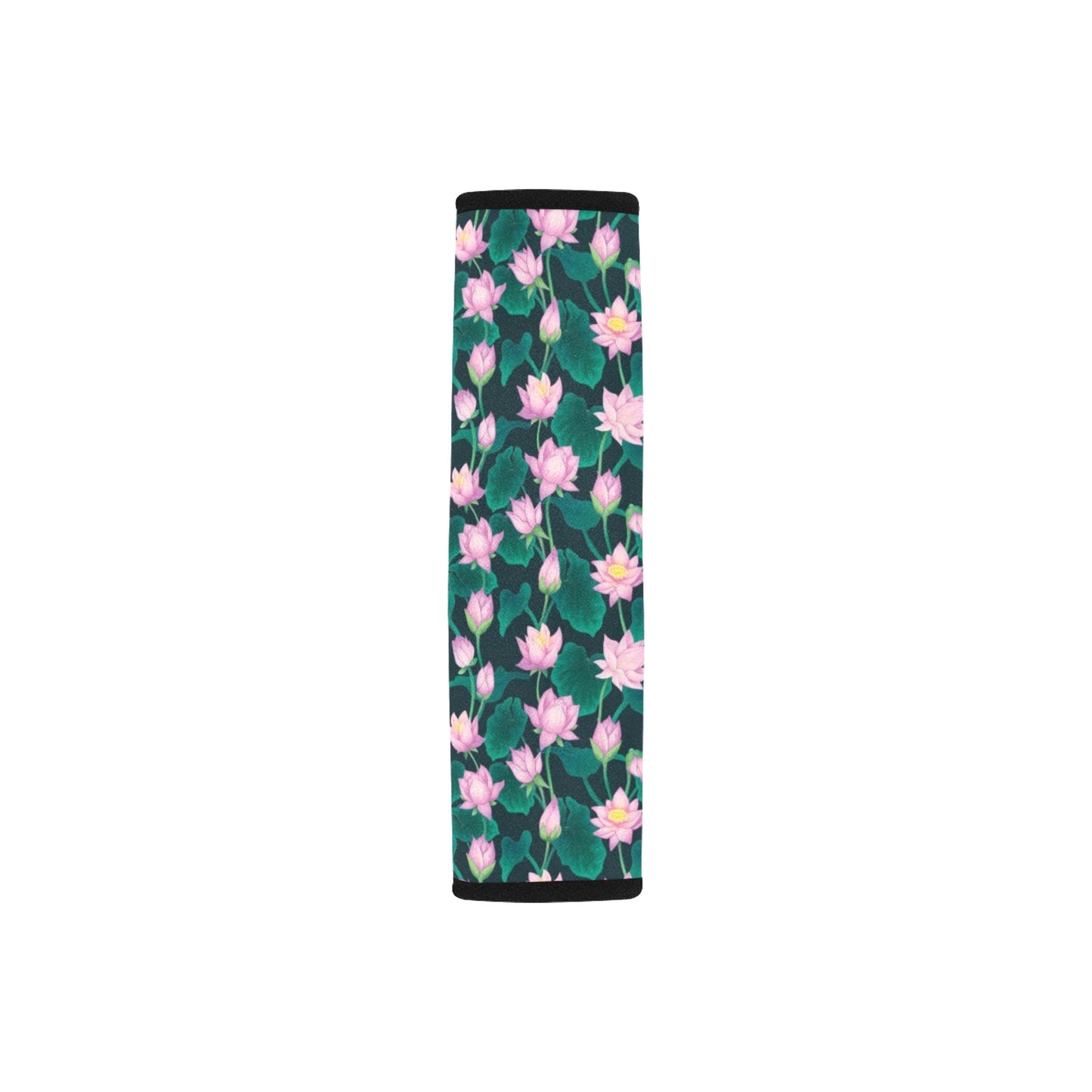 Water Lily Print Design LKS302 Car Seat Belt Cover