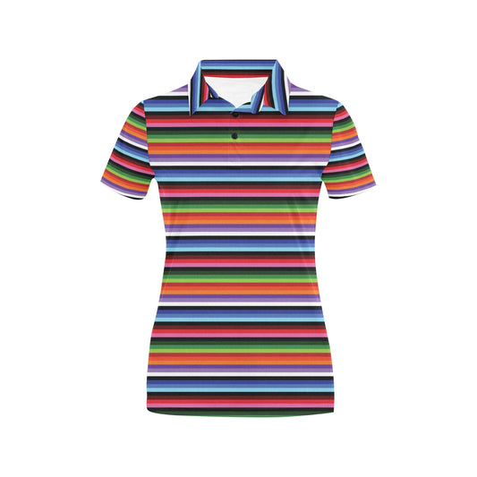 Serape Design Women's Polo Shirt