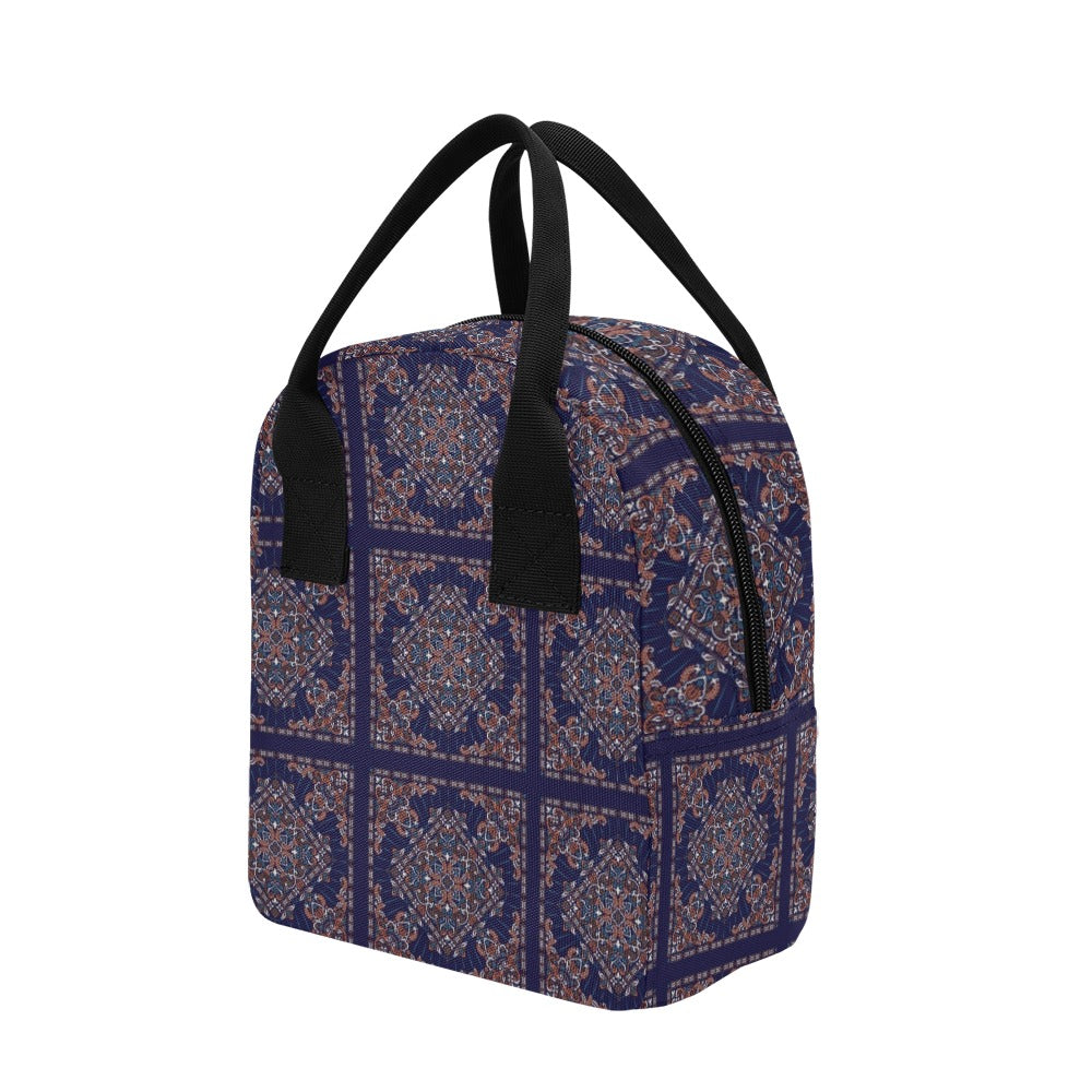 Bandana Print Design LKS3012 Insulated Lunch Bag