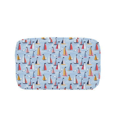 Sailboat Print Design LKS304 Insulated Lunch Bag