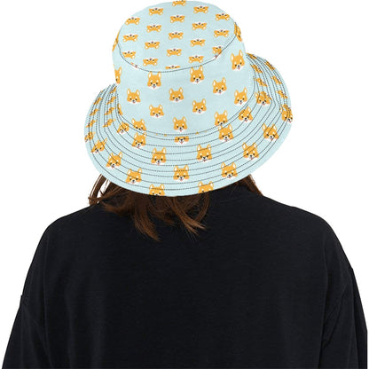 Shiba Inu Print Design LKS301 Unisex Bucket Hat