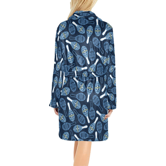 Maracas Print Design LKS401 Women's Fleece Robe