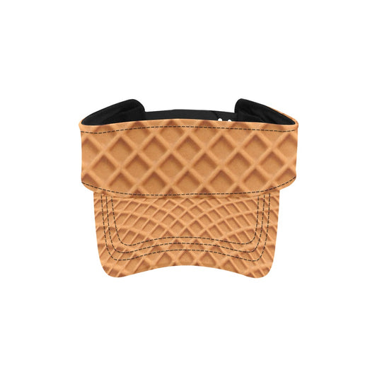 Waffle Texture Print Design LKS301 Unisex Sun Visor