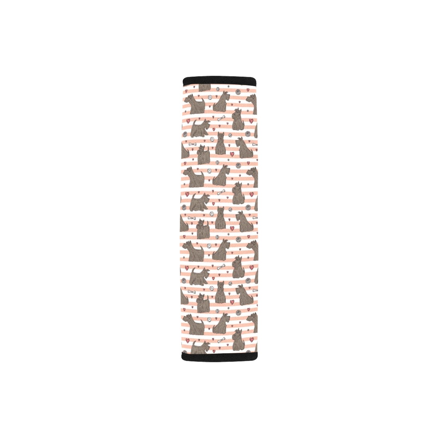Scottish Terriers Print Design LKS3016 Car Seat Belt Cover
