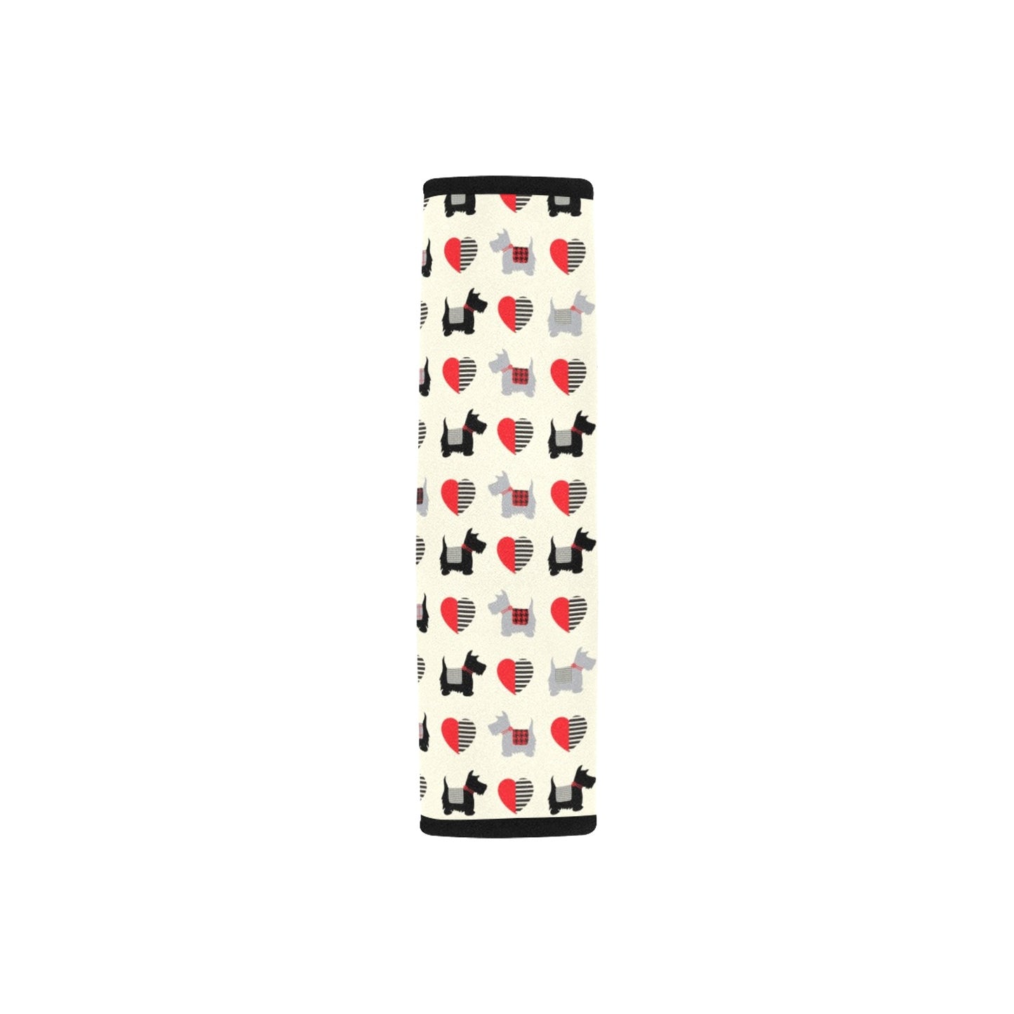 Scottish Terriers Print Design LKS3010 Car Seat Belt Cover