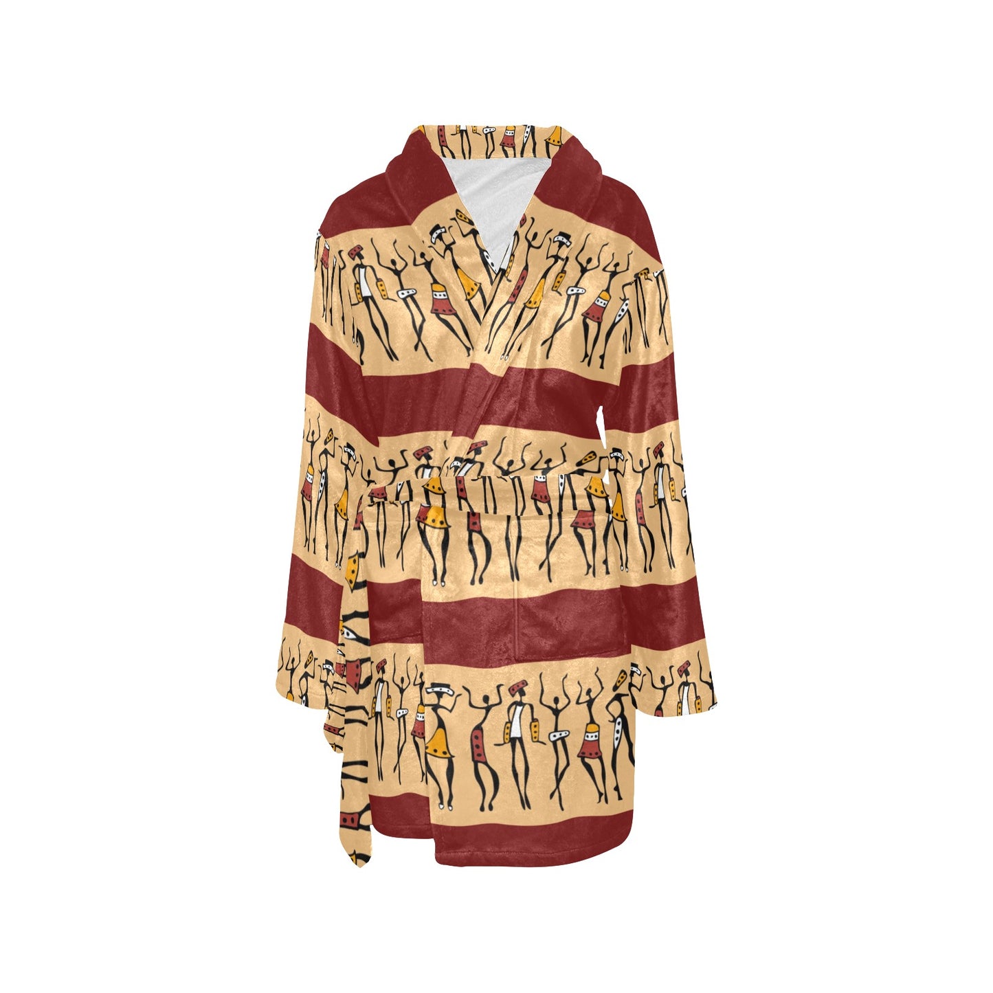 African People Women's Fleece Robe