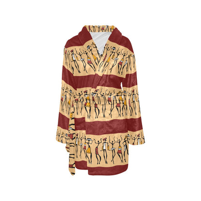 African People Women's Fleece Robe