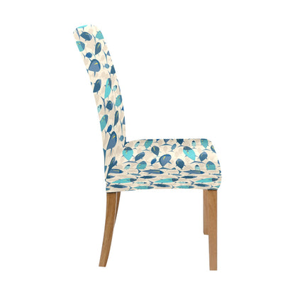 Tuna Fish Print Design LKS302 Dining Chair Slipcover