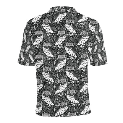 Tribal Pattern Print Design LKS308 Men Polo Shirt