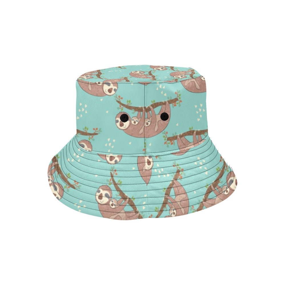 Sloth Print Design LKS302 Unisex Bucket Hat