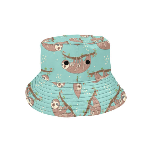 Sloth Print Design LKS302 Unisex Bucket Hat