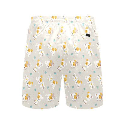 Russell Terriers Print Design LKS306 Men's Swim Trunks Beach Shorts