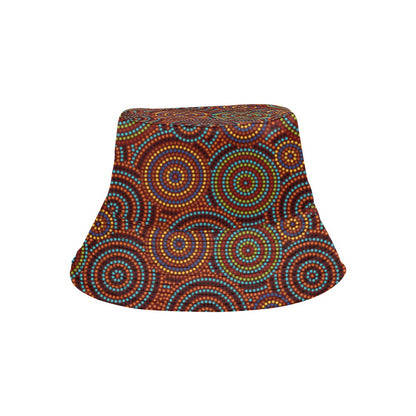 Aboriginal Print Design LKS403 Unisex Bucket Hat