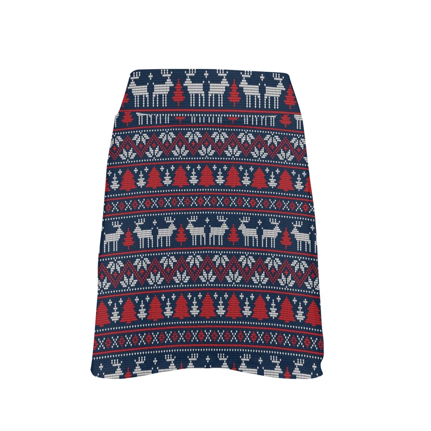 Reindeer Print Design LKS405 17" Golf & Pickleball Skort with Pockets